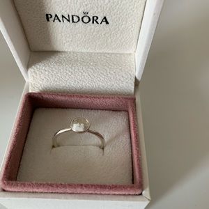 Pandora birthstone ring.